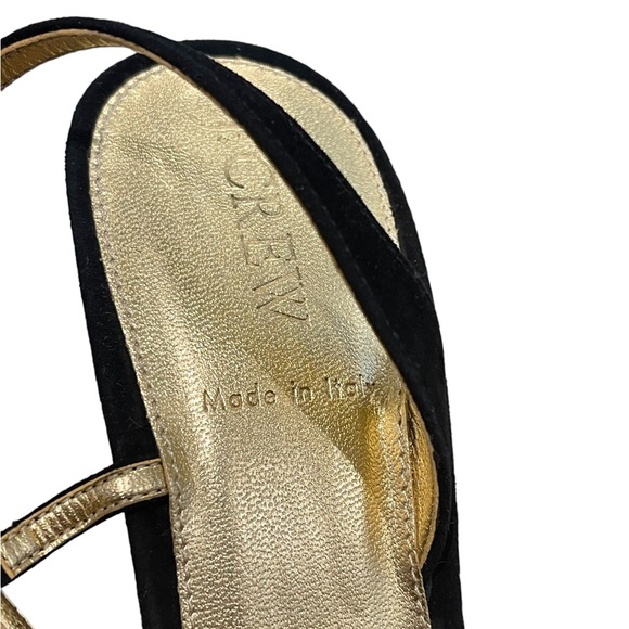 J CREW Nicolette Strappy Suede Heels - Picture 5 of 6